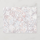 De Fijnere Details Kaart Lilies William Morris (Achterkant)