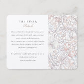 De Fijnere Details Kaart Lilies William Morris (Voorkant)