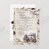 De Fika Swedish Coffee Morning Tradition RSVP Kaartje (Voorkant / Achterkant)