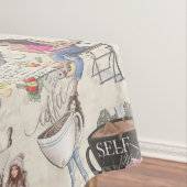 De Fika Swedish Coffee shop Tablecloth Tafelkleed (Voorbeeld)