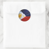 De filipijnen ronde sticker (Tas)