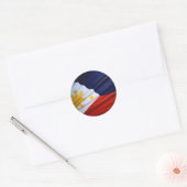 De filipijnen ronde sticker (Envelop)