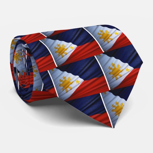De filipijnen stropdas (Opgerold)