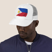 De Filipijnen Vlag Hoed Trucker Pet (In situ)