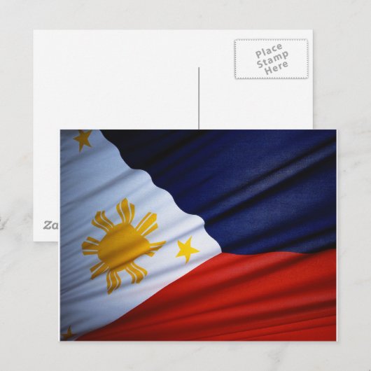 De filippijnen briefkaart (Voorkant / Achterkant)