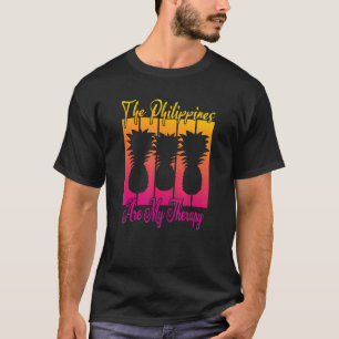 De Filippijnen zijn mijn therapie Filippijnse Pine T-shirt