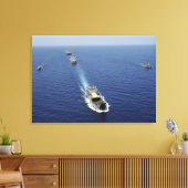 De Filippijnse marine Canvas Afdruk (Insitu (Woonkamer))