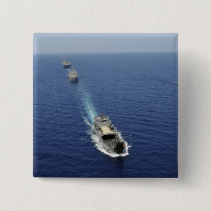 De Filippijnse marine Vierkante Button 5,1 Cm