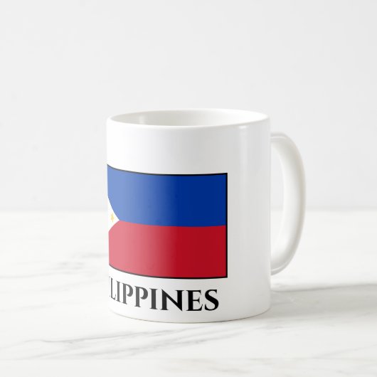 De Filippijnse vlag Koffiemok (Voorkant rechts)