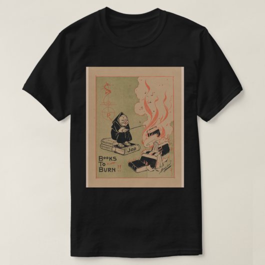 De Filistijn, boeken om William Wallace Dens te ve T-shirt (Design voorkant)