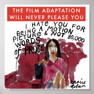 De film van het boek zal je nooit behagen poster