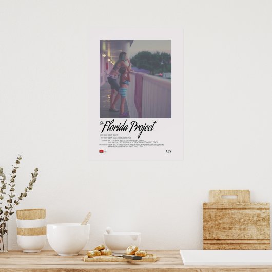 De film van het Project Florida Poster (Keuken)