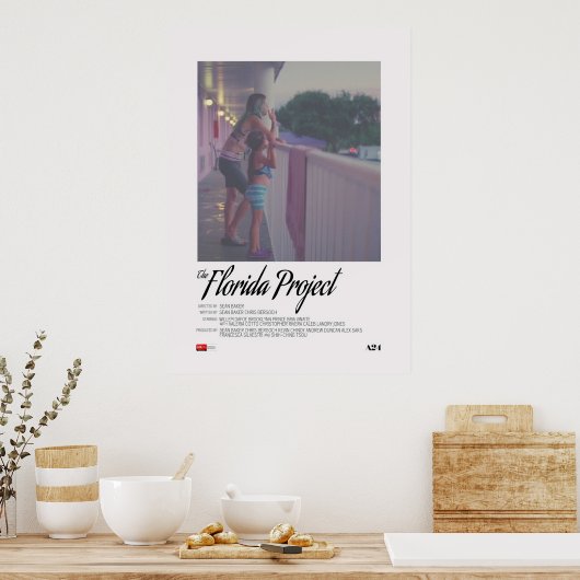 De film van het Project Florida Poster (Keuken)