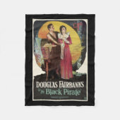 De  filmbanket Black Pirate Fleece Deken (Voorkant)