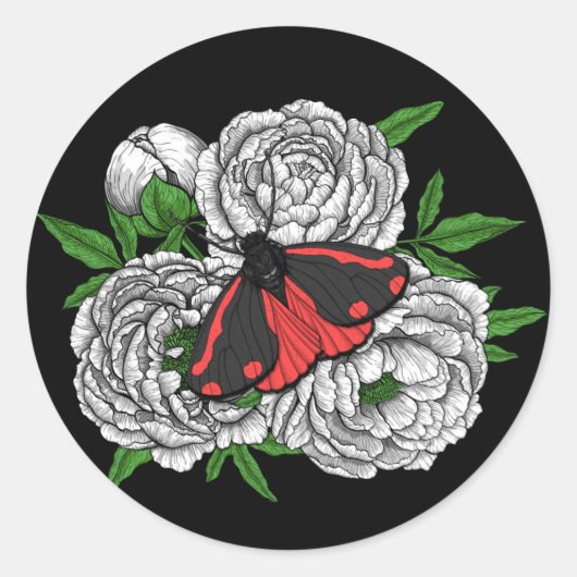 De filmmot ronde sticker (Voorkant)