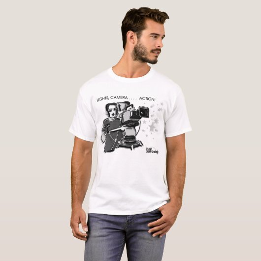 De films: Camera Man T-shirt (Voorkant volledig)