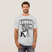 [de films] Cameraman T-Shirt (Voorkant volledig)