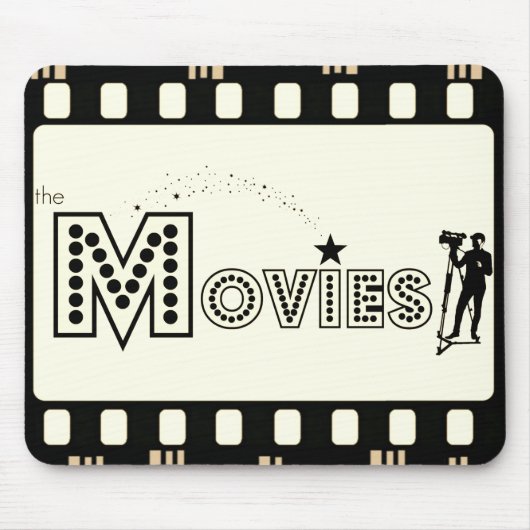 *De Films* Filmstrip Mousepad Muismat (Voorkant)