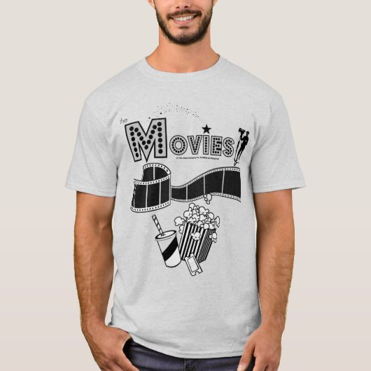 *De films* Logo en grafische T-shirt (Voorkant)