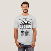 *De films* Logo en grafische T-shirt (Voorkant volledig)