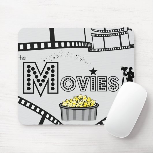 *De films* MovieTime Mousepad Muismat (Met muis)