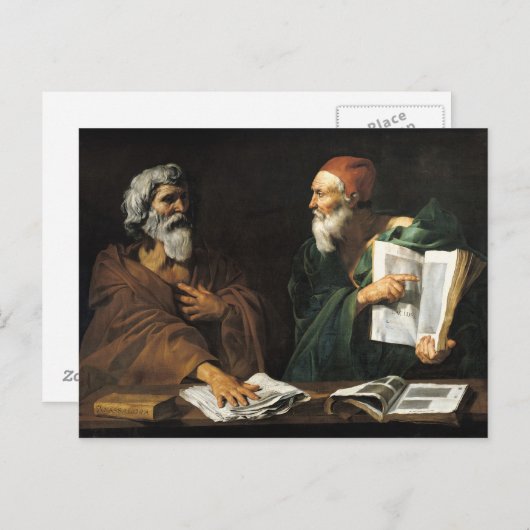 De filosofen briefkaart (Voorkant / Achterkant)