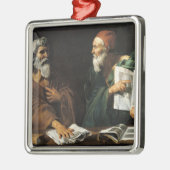 De filosofen metalen ornament (Links)