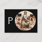 DE FILOSOFIE Monogram, zwart Visitekaartje (Achterkant)