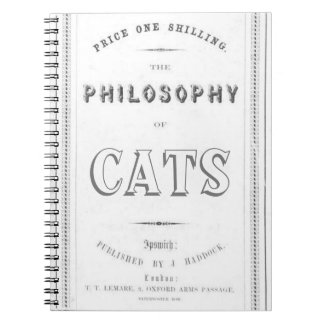 De filosofie van katten notitieboek