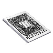 de filosofie van Nietzsche over schapen en MADHOUS Notitieboek (Rechterzijde)