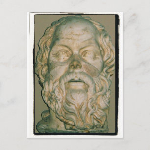 De filosoof Socrates Briefkaart