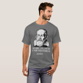 De filosoof van Galileo T-shirt (Voorkant volledig)