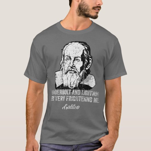 De filosoof van Galileo T-shirt (Voorkant)