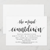 De finale bruiloft-repetitie voor weddenschappen kaart (Voorkant / Achterkant)