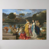 De finale van Moses - Sébastien Bourdon Fine Art Poster (Voorkant)