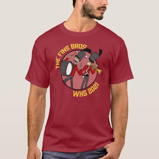 De Fins Bros WHS 2021 T-Shirt (Voorkant)