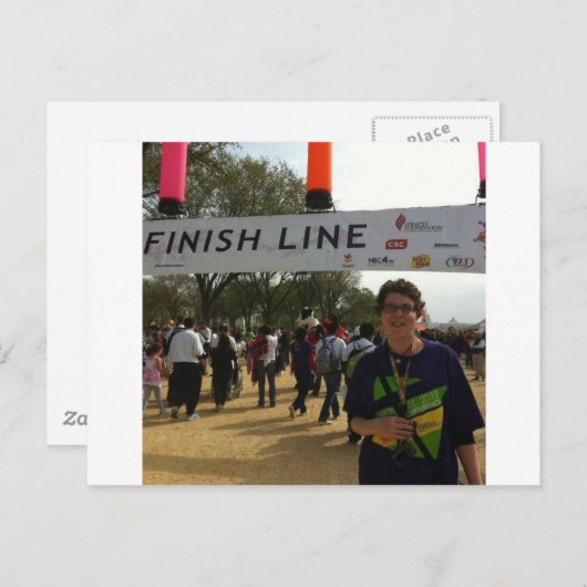 De finse lijn. briefkaart (Voorkant / Achterkant)