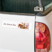 De finse lijn bumpersticker (Op Truck)