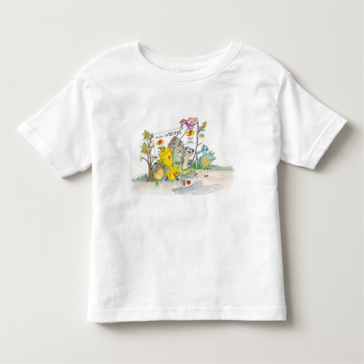 De finse lijn kinder shirts (Voorkant)