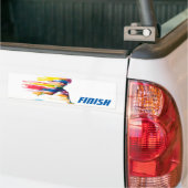 De finse Motivatie Bumpersticker (Op Truck)