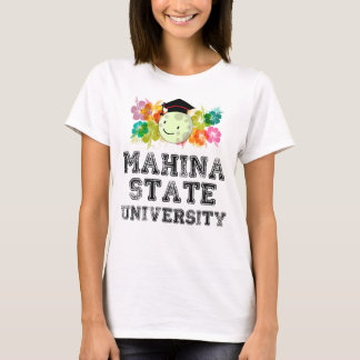 De Finste Universiteit van Mahina, Hawaii T-shirt