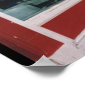 De Firehouse Bar in het centrum van Athene, GA. Poster (Hoek)