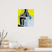 De Fireplace Poster (Keuken)