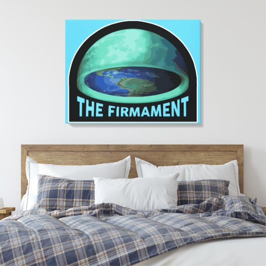 De Firmament Canvas Afdruk (Insitu (Slaapkamer))