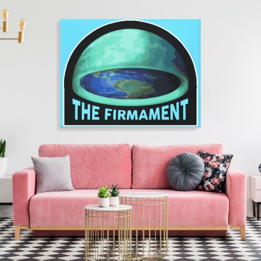 De Firmament Canvas Afdruk (Insitu (Woonkamer))