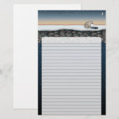 De Fishermans Feast, kantoorbenodigdheden Briefpapier (Voorkant / Achterkant)