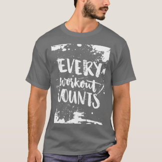 De fitness van de gezondheidssport beweegt koel el t-shirt