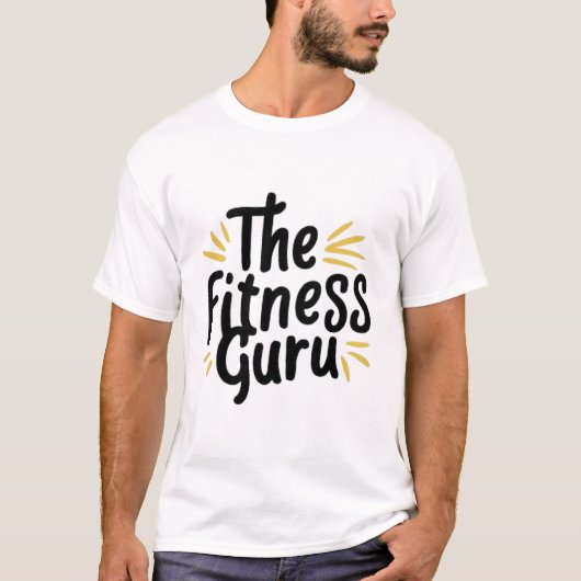 De fitnessgoeroe t-shirt (Voorkant)