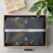 De Fladderende Maan van Michelle, Gouden Mot Tissuepapier (Geschenk)