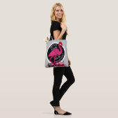 De flamingo beschermer tote bag (Op model)